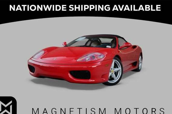 FERRARI 360 SPIDER 2004 ZFFYT53A240136794 image FERRARI 360 SPIDER 2004 ZFFYT53A240136794 image